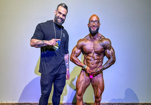 Fisiculturistas araçatubenses