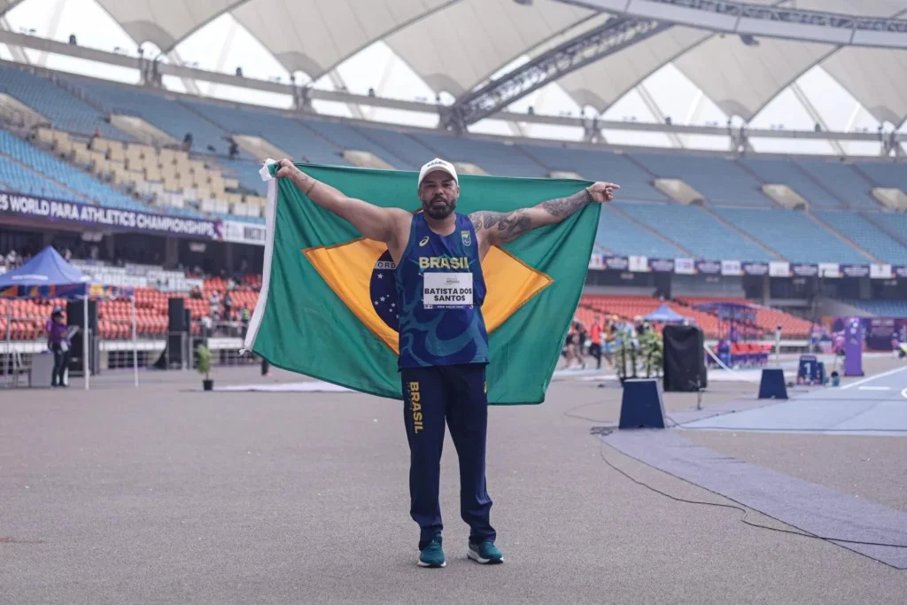 Claudiney Batista Mundial Paralímpico