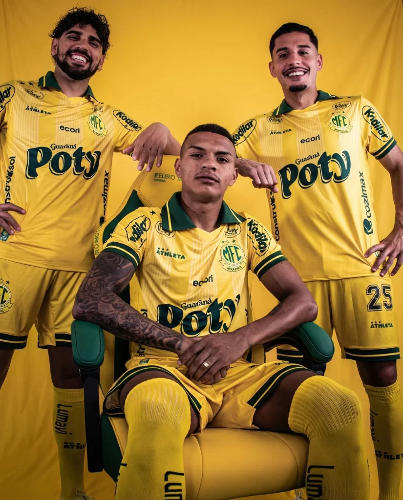 Novo uniforme Mirassol