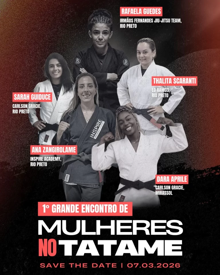 Encontro de Mulheres no Tatame