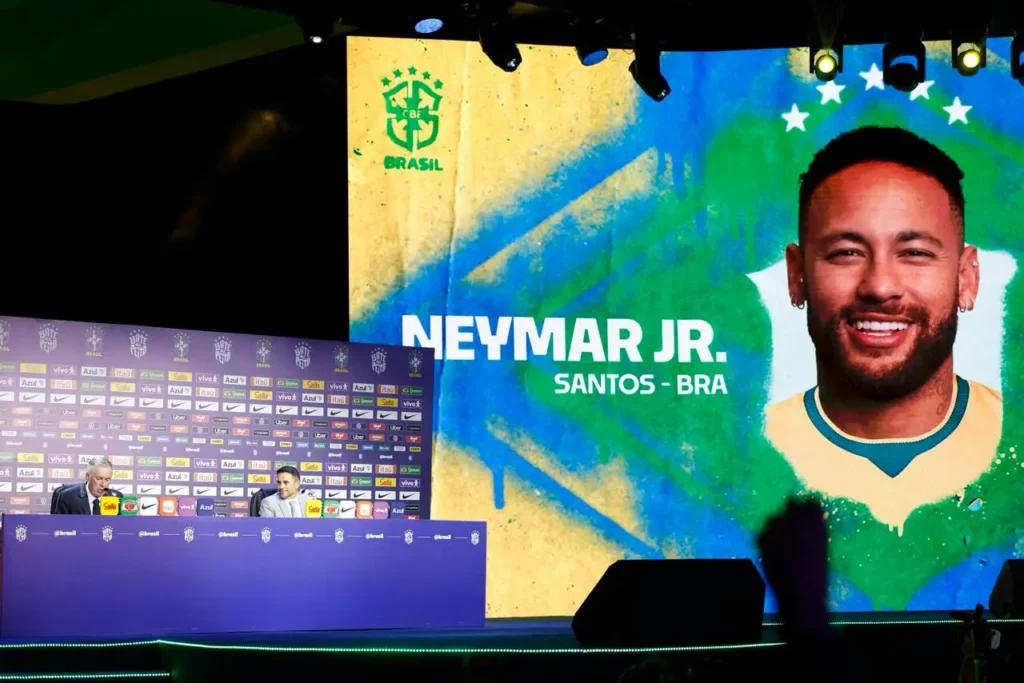 Neymar não treina