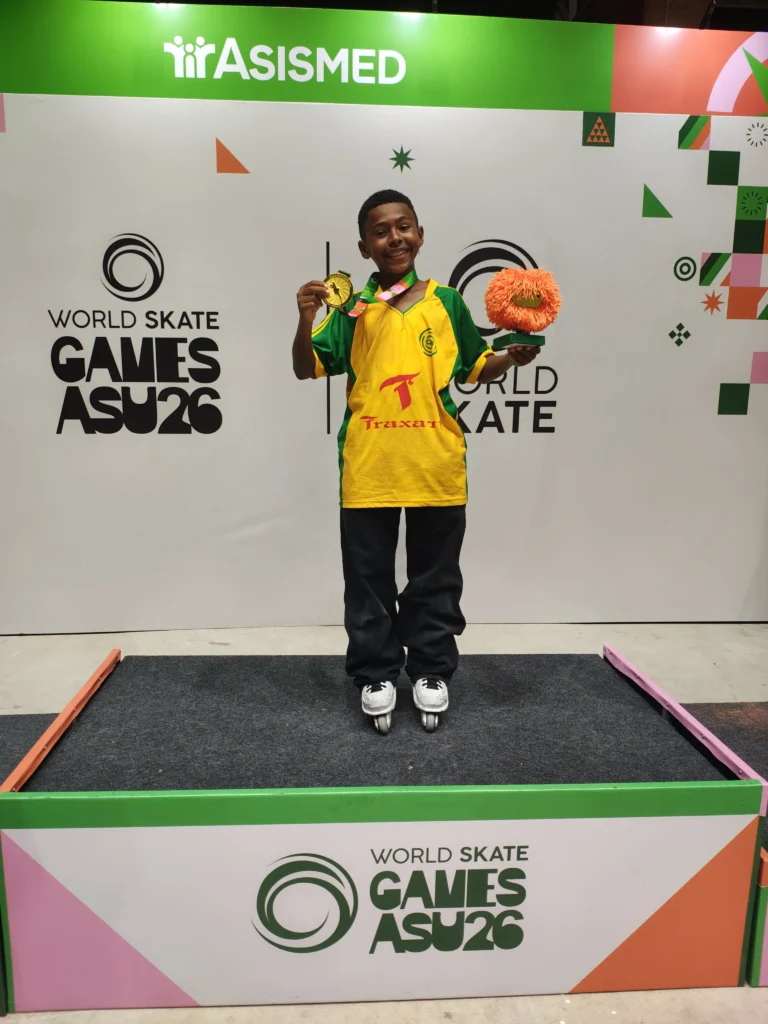 campeão mundial de patins